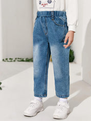 Kotty Girls Jean Fit Light Fade Stretchable Jeans