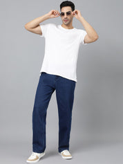 Kotty Men Blue Jean Fit Low-Rise Stretchable Jeans