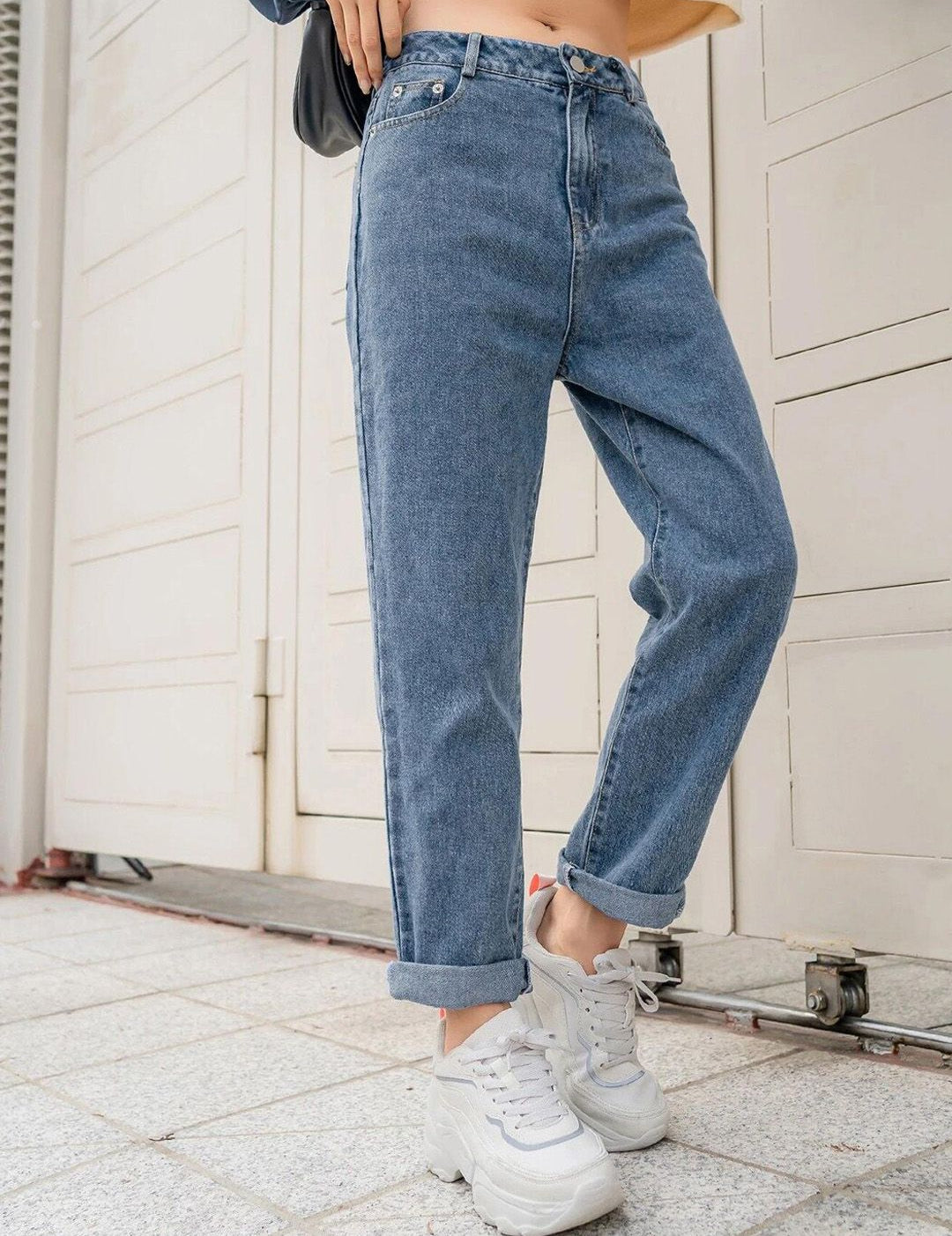 Kotty Women Jean Regular Fit High-Rise Heavy Fade Jeans