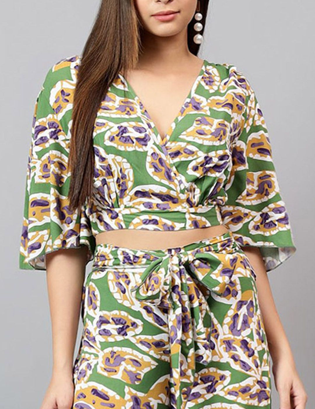 Kotty Printed Top & Trousers Co-Ord