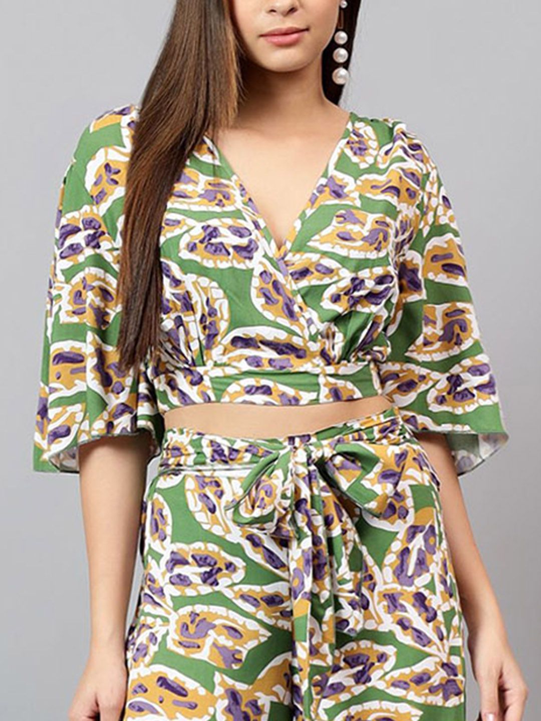 Kotty Printed Top & Trousers Co-Ord