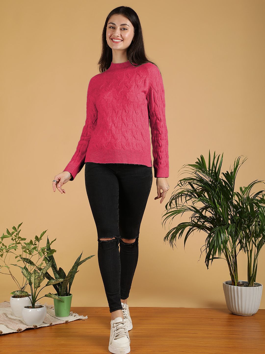 Kotty Women Turtle Neck Pullover