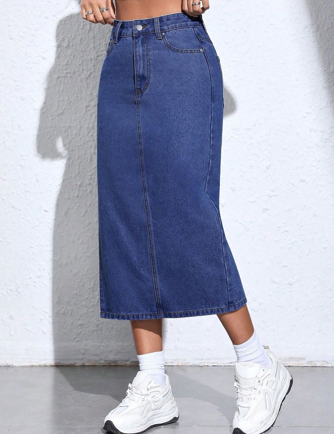 Kotty Straight Midi Skirt