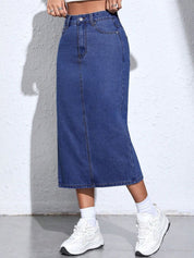 Kotty Straight Midi Skirt