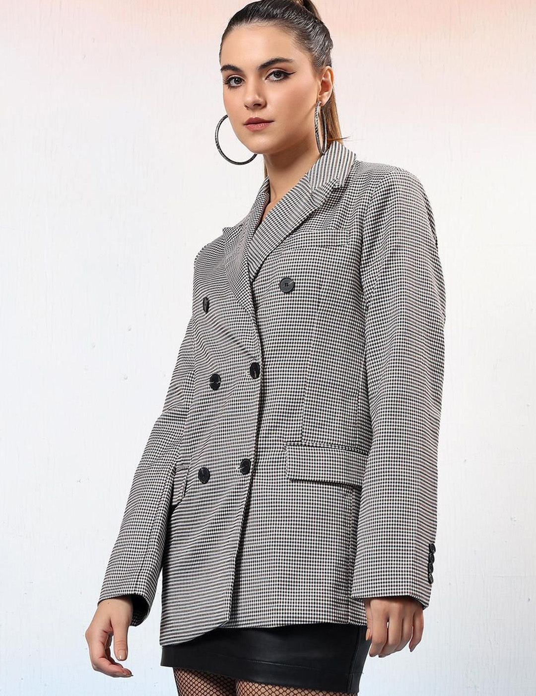 Kotty Women Double Breasted Overcoat