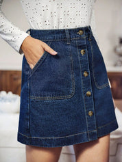  Kotty A-line Above  Knee Skirts