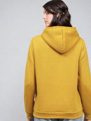 Kotty Women Full Sleeve Printed Hooded Sweatshirt