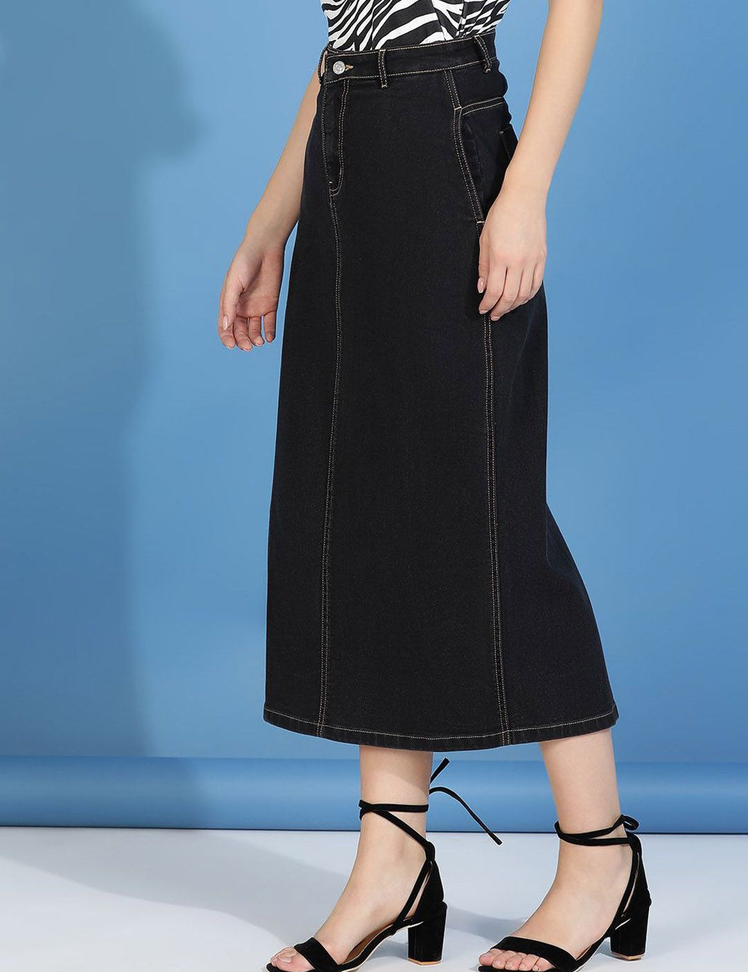 Kotty Straight Midi Skirt