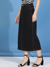 Kotty Straight Midi Skirt