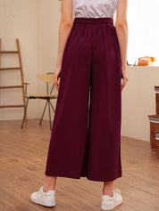 Kotty Women Relaxed Straight Leg High-Rise Trousers