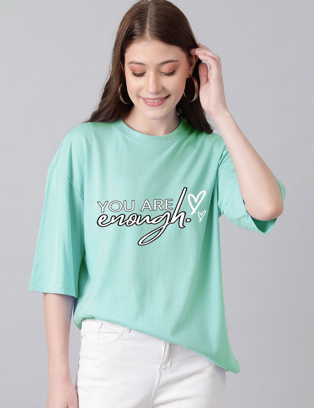 Kotty Women Typography Printed T-shirt