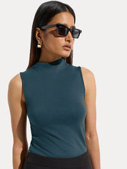 Kotty Pack Of 2 High Neck Fitted Top