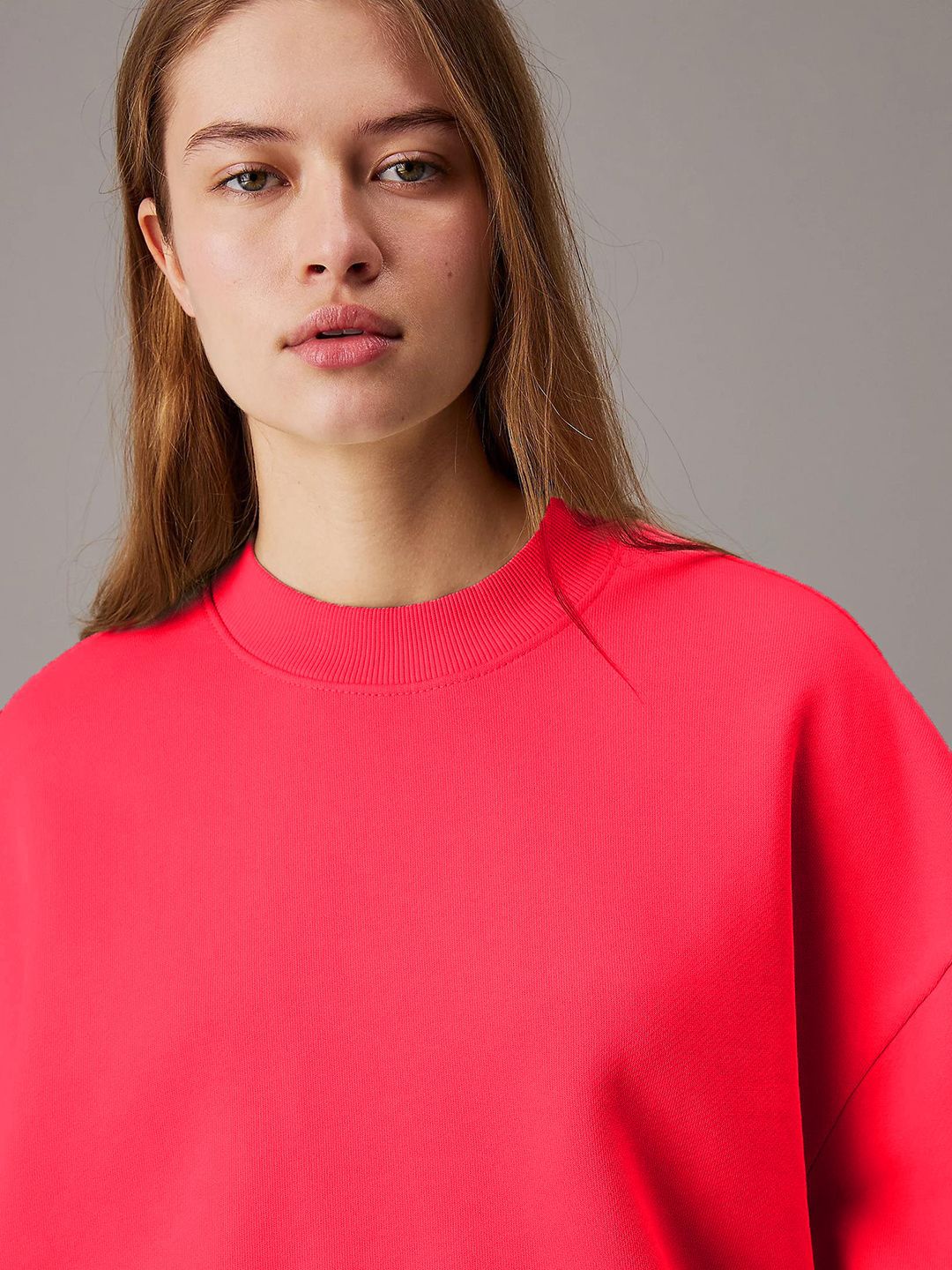 Kotty Women Round Neck Long Sleeves Pullover Sweatshirt