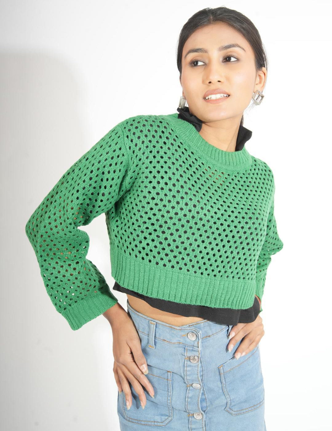 Kotty Women Crop Pullover