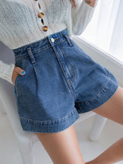 Kotty Women High-Rise Denim Shorts