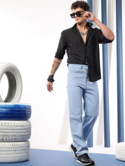 Kotty Men Comfort Fit Mid-Rise Stretchable Jeans