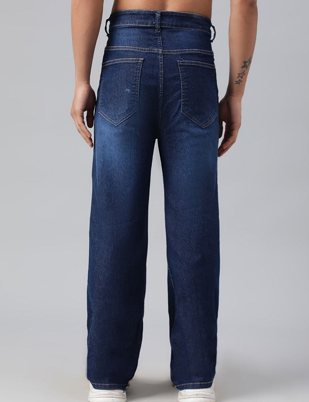 Kotty Men Low-Rise Light Fade Stretchable Jeans