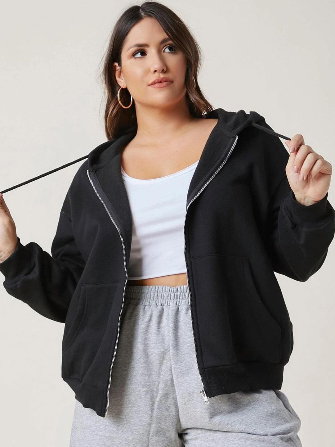 Kotty Hooded Fleece Sweatshirt