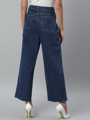 Kotty Women Jean Straight Fit High-Rise Stretchable Light Fade Jeans