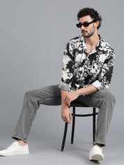Kotty New Relaxed Fit Floral Printed Casual Shirt