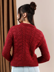 Kotty Women Cable Knit Pullover