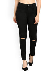 Kotty Girls Jean Skinny Fit Slash Knee Stretchable Jeans