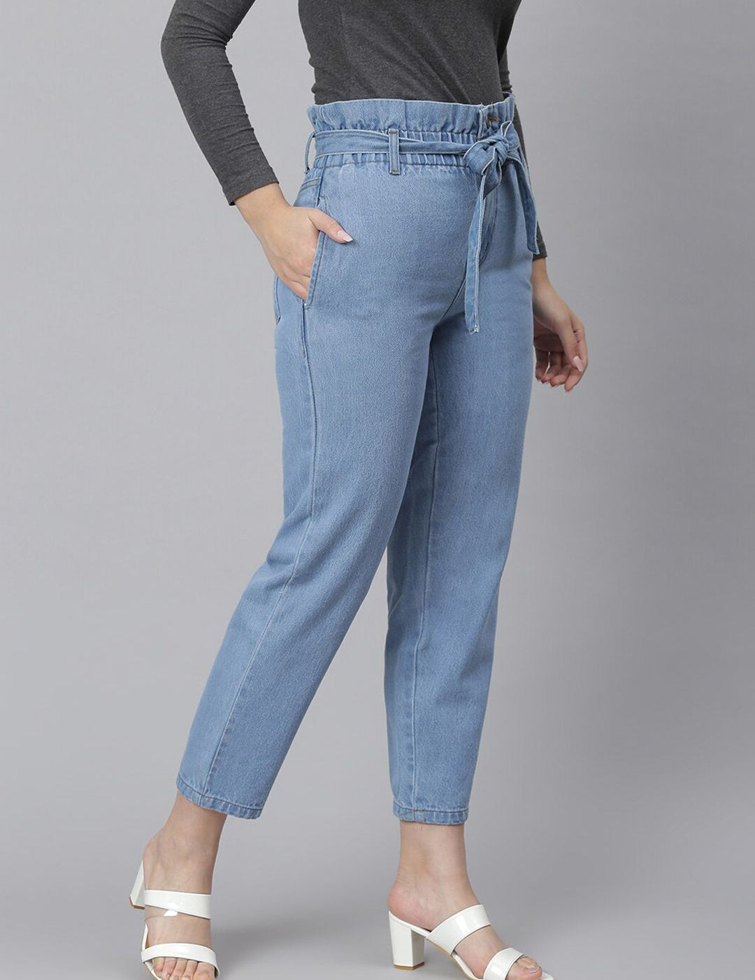 Kotty Women Blue Regular Fit Jeans