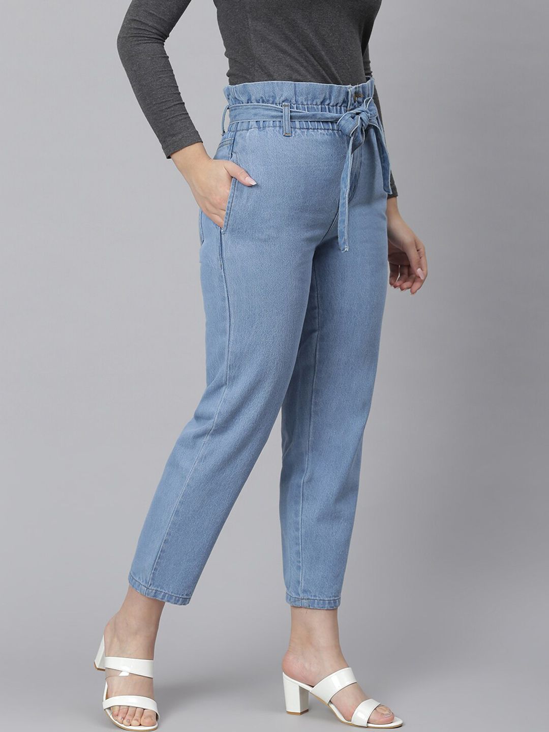 Kotty Women Blue Regular Fit Jeans