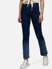 Kotty Women Blue Straight Fit Jeans