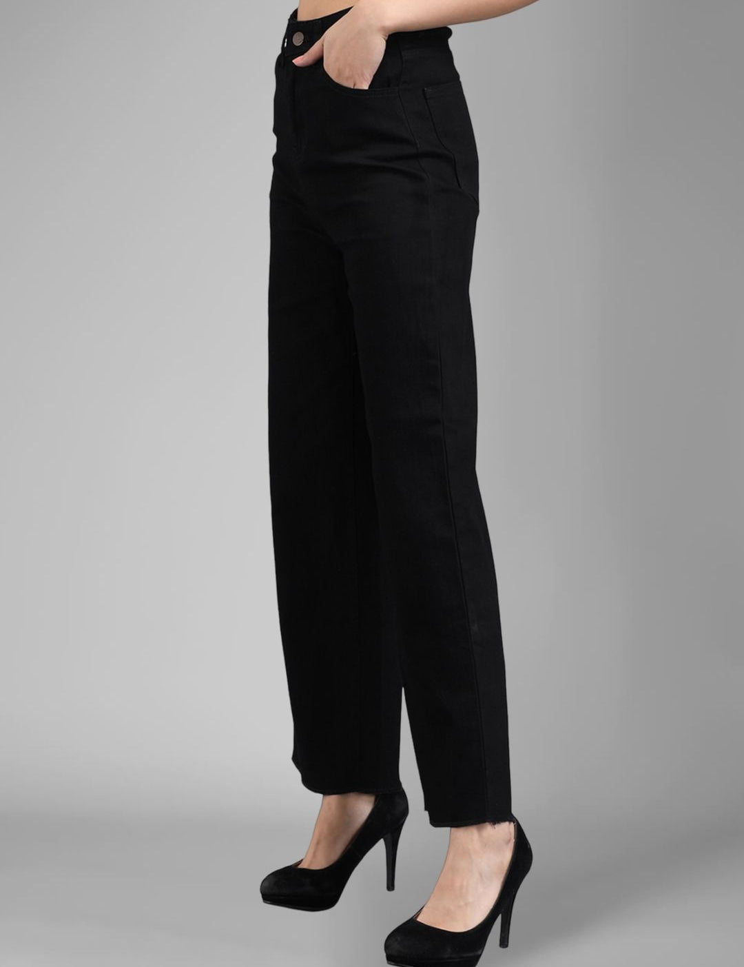 Kotty Women Pack Of 2 Jean Flared High-Rise Stretchable Jeans