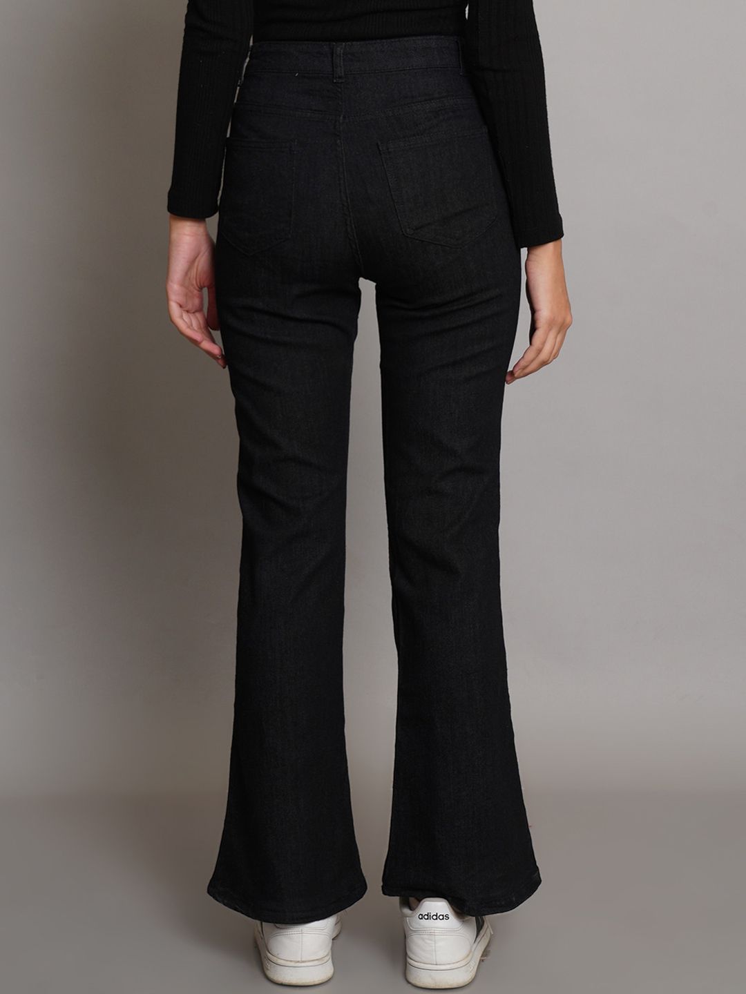 Kotty Women Clean Look Bootcut Fit High-Rise Stretchable Jeans