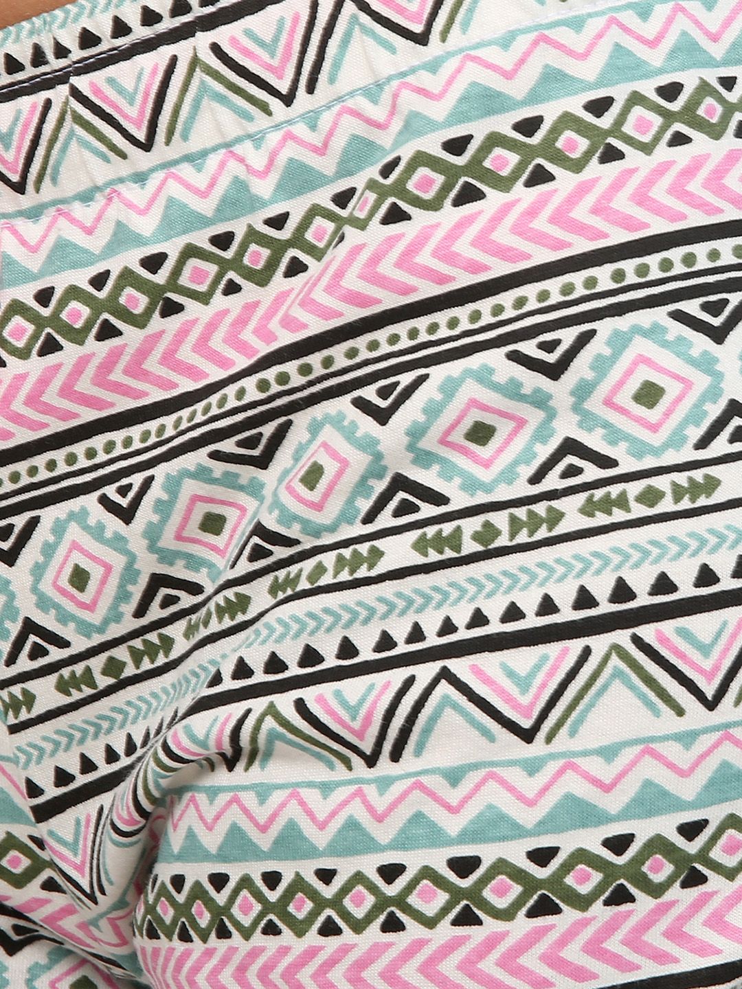 Kotty Women Pink & Black Printed Lounge Shorts KTTSLEEPSHORTS170