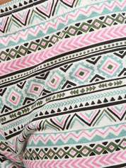 Kotty Women Pink & Black Printed Lounge Shorts KTTSLEEPSHORTS170