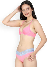 Kotty Women Pink Lingerie Set KTTIW92