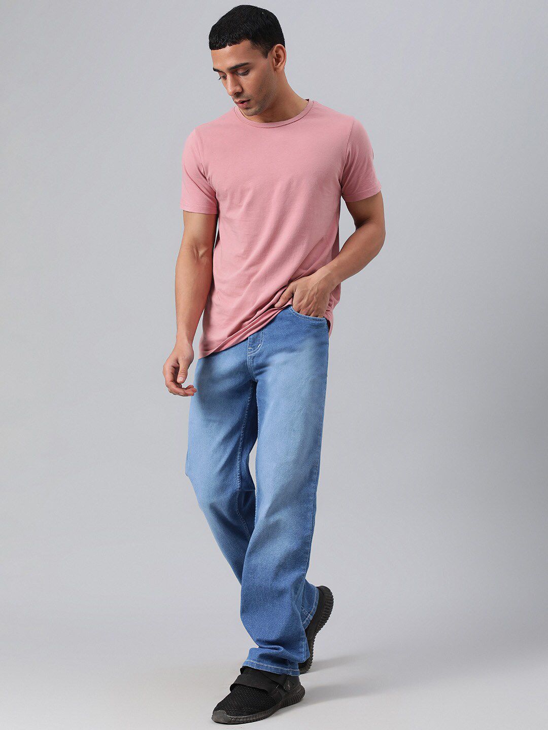 Kotty Men Cotton Low-Rise Stretchable Jeans