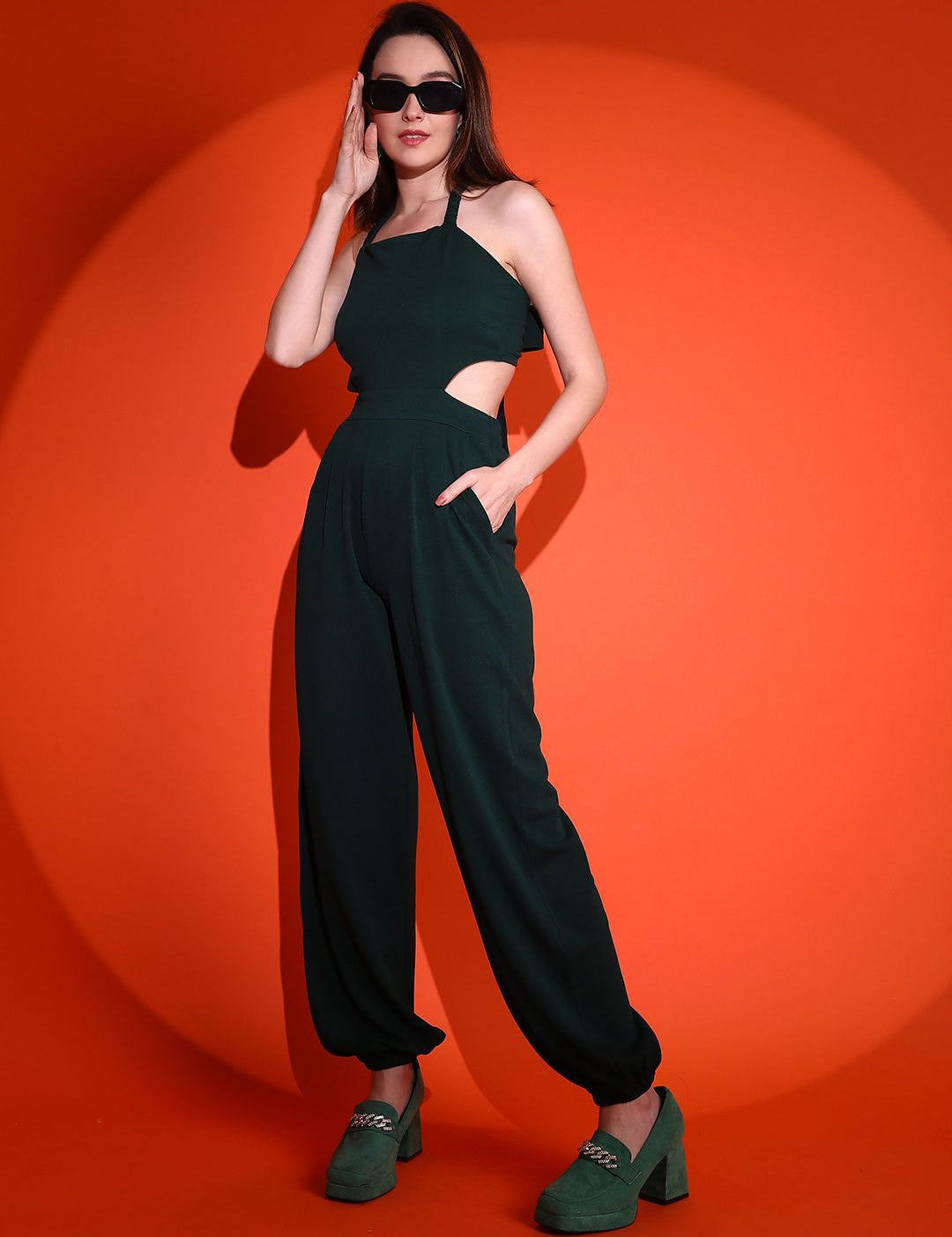 Kotty Women Cut Outs Basic Jumpsuit