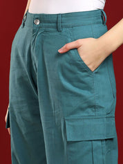 Kotty Women Jean Straight Fit High-Rise Clean Look Stretchable Jeans