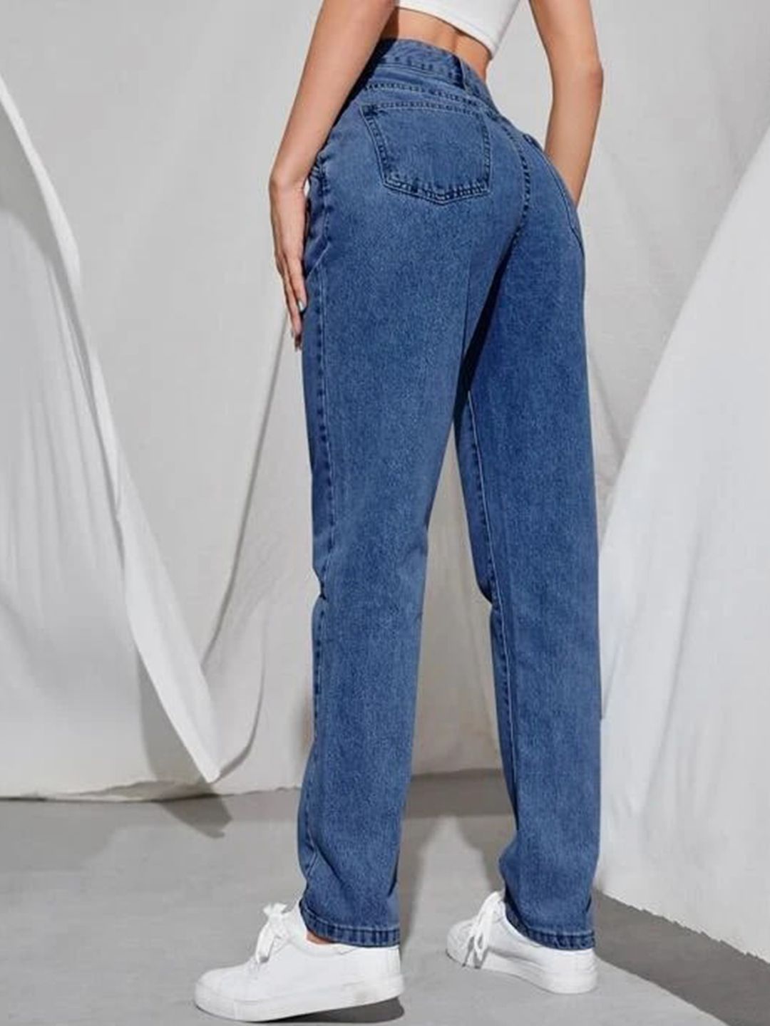 Kotty Women Blue High-Rise Jeans