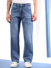 Kotty Men Comfort Fit Mid-Rise Stretchable Jeans