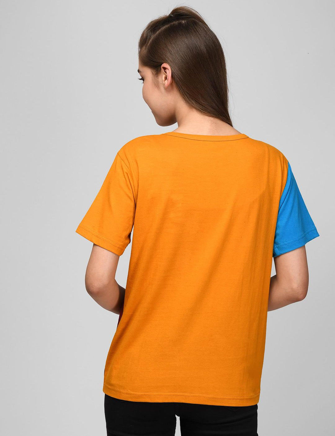 Kotty Colourblocked Cotton T-shirt