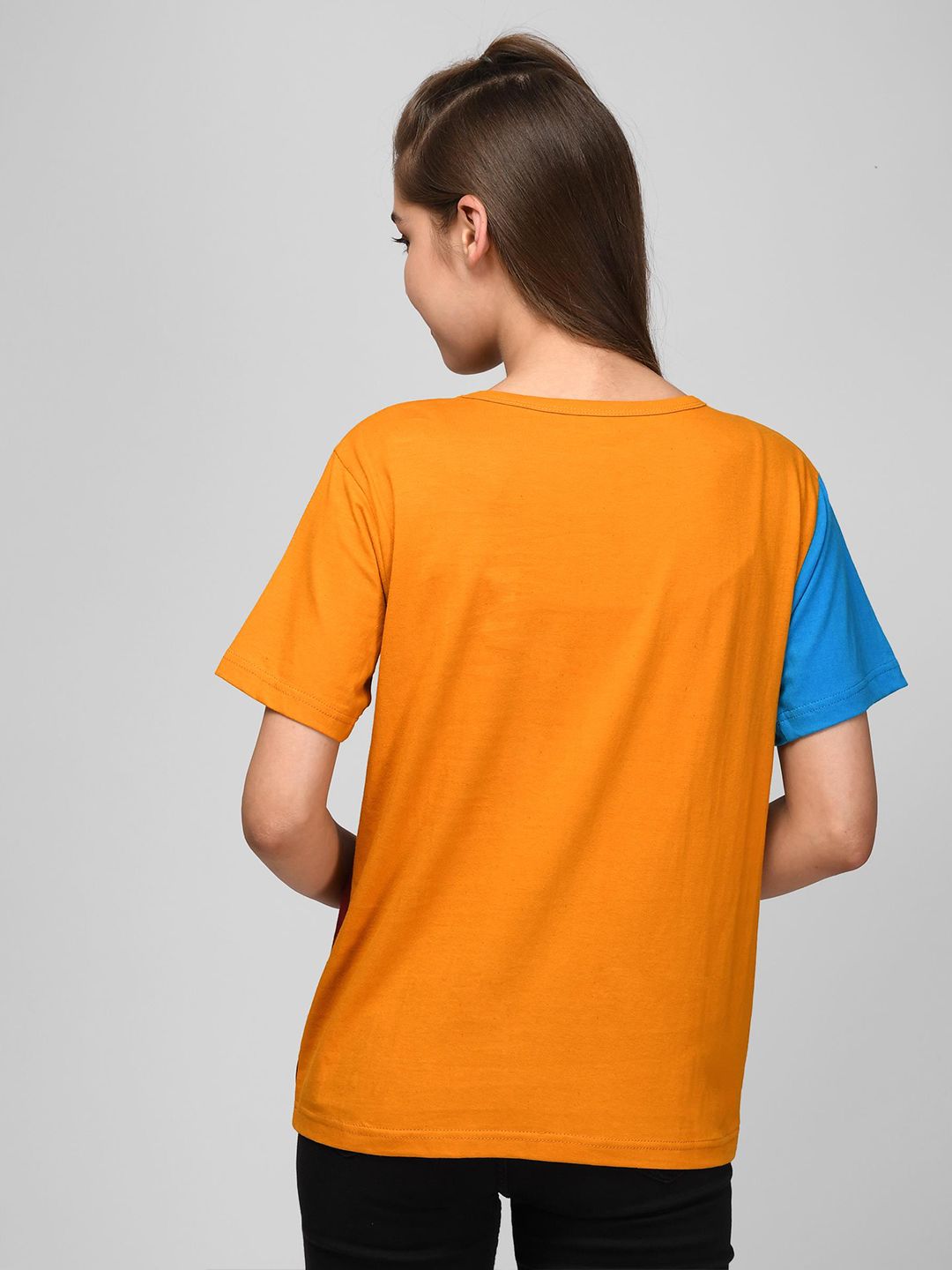 Kotty Colourblocked Cotton T-shirt