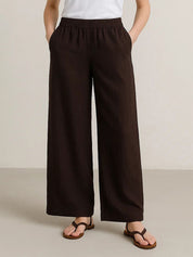 Kotty Women Wide Leg High-Rise Trousers