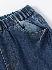 Kotty Girls Blue Mid Waist Light Fade Jeans