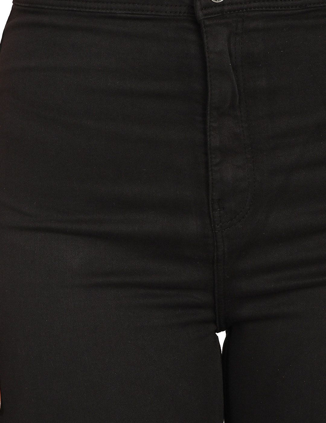 Kotty Women Black Skinny Fit High-Rise Clean Look Jeans