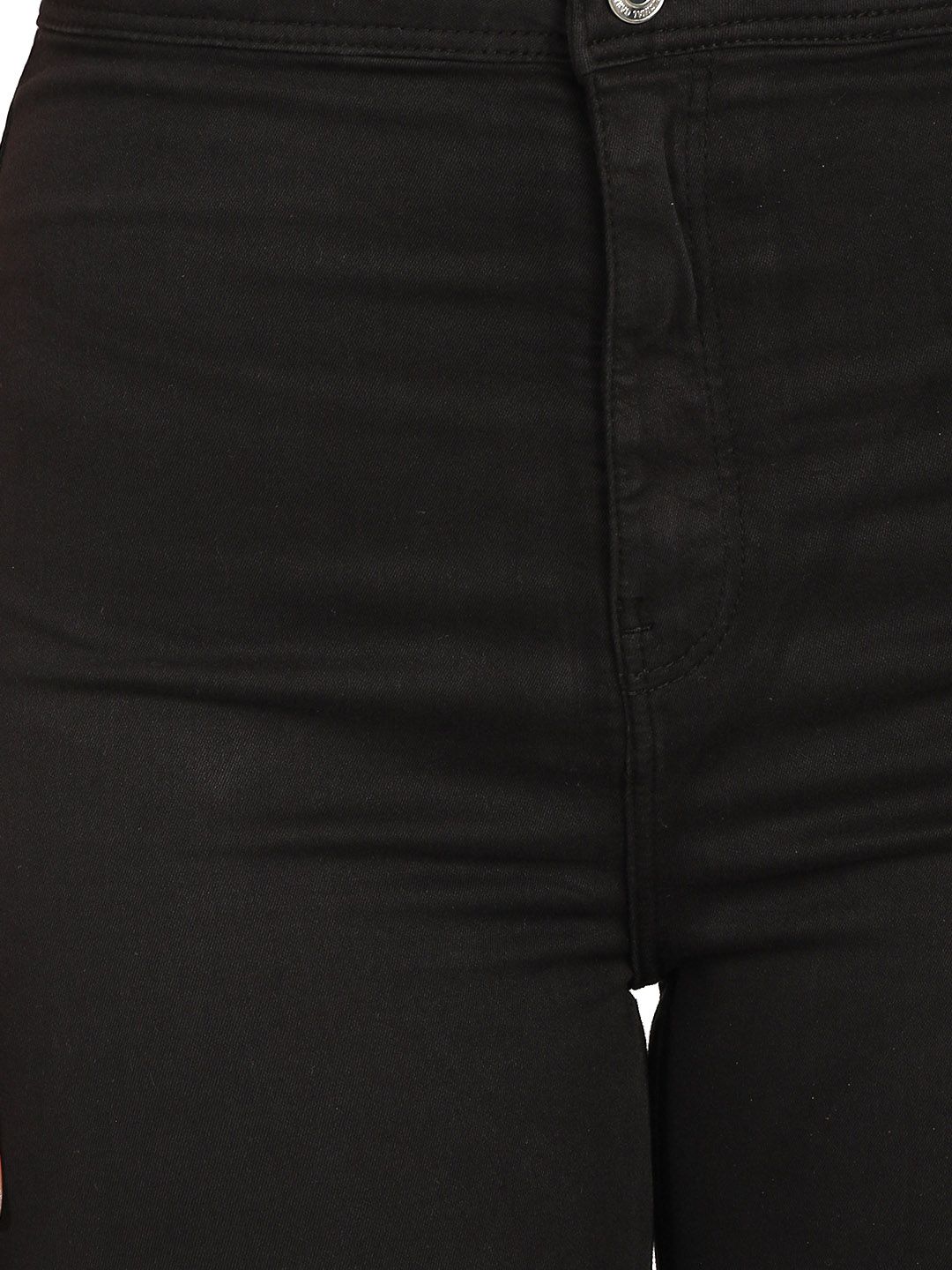 Kotty Women Black Skinny Fit High-Rise Clean Look Jeans