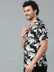 Kotty Men Floral Printed Casual Shirt