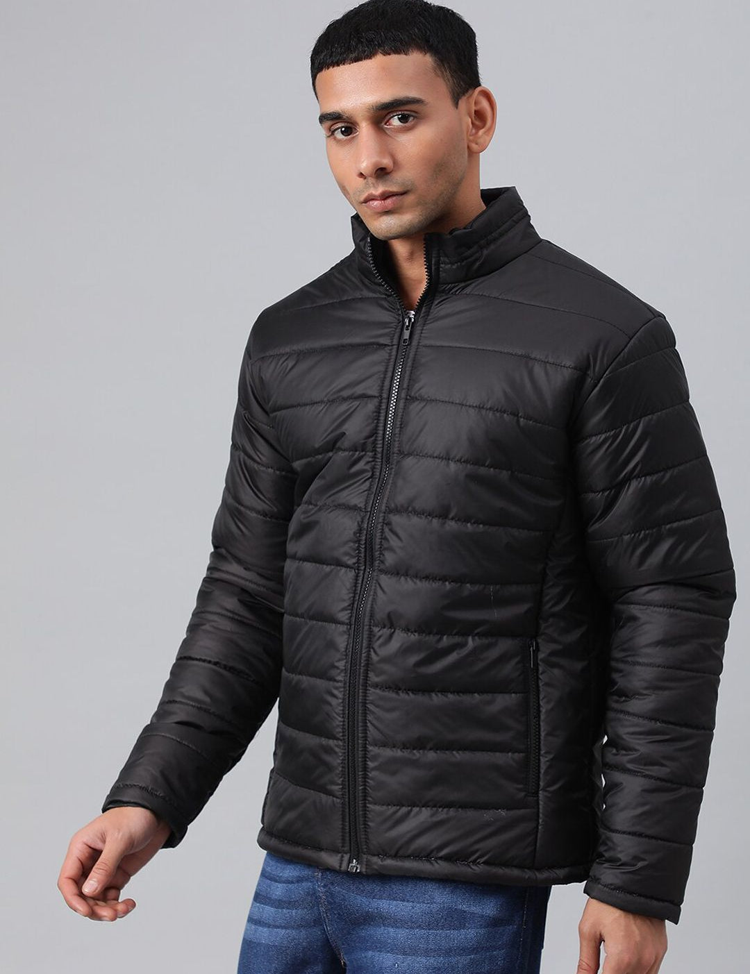 Kotty Men Mock Collar Puffer Jacket