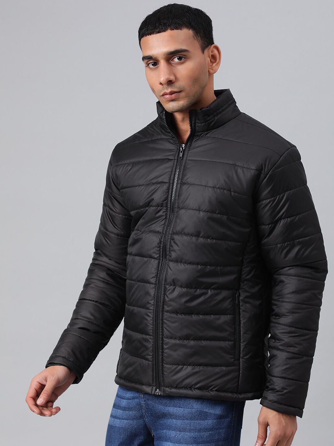 Kotty Men Mock Collar Puffer Jacket