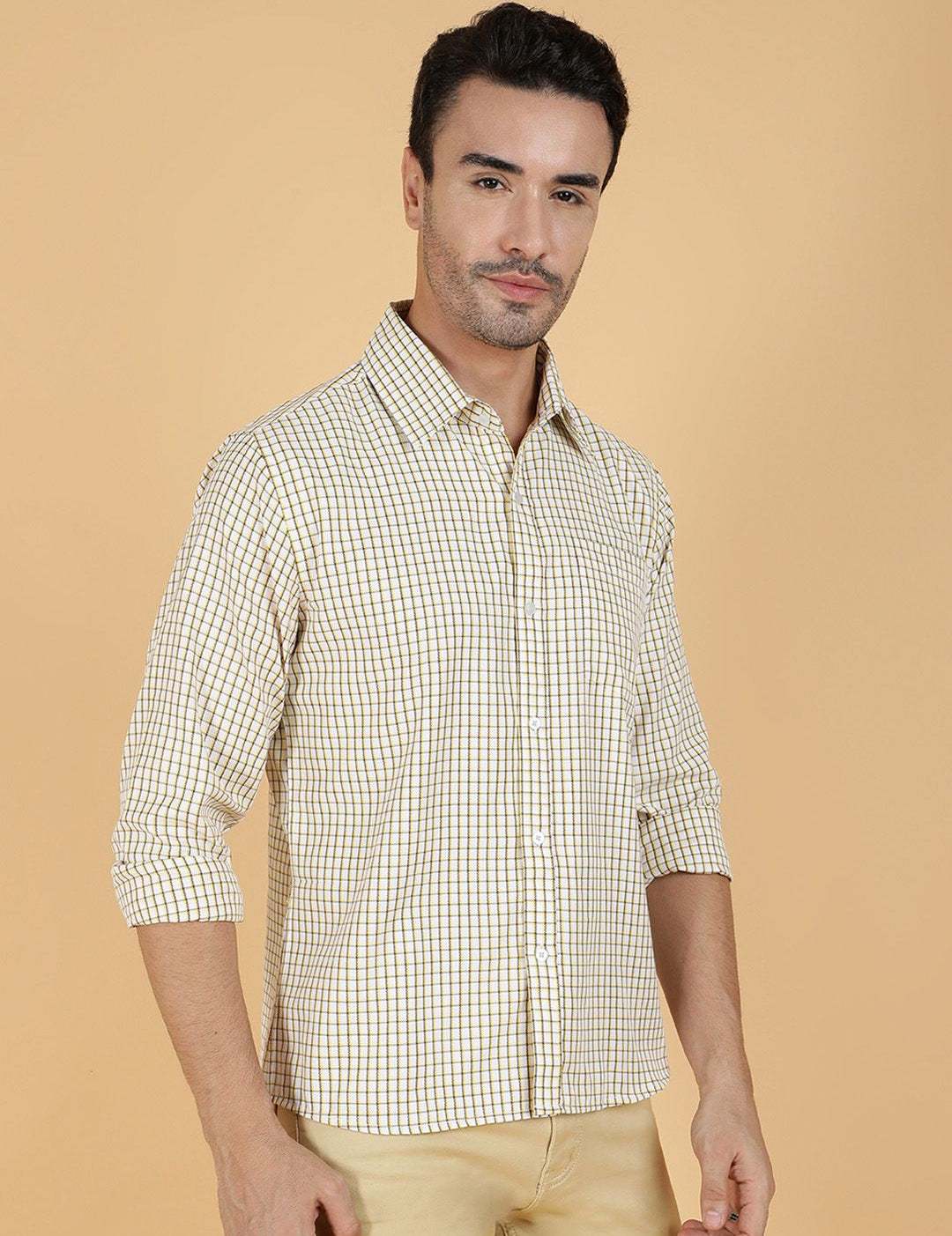 Kotty Men Relaxed Spread Collar Graphic Printed Casual Shirt