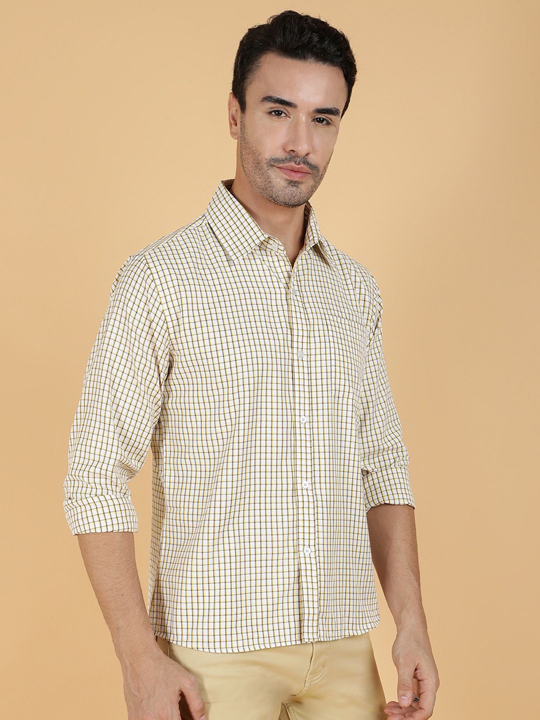 Kotty Men Relaxed Spread Collar Graphic Printed Casual Shirt